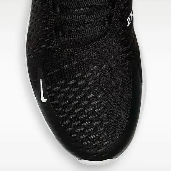 Nike Air Max 270 Black and White Sneakers - Picture 4 of 16